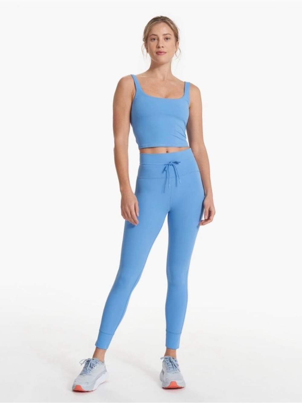 Vuori Baltic Blue daily legging and crop size M